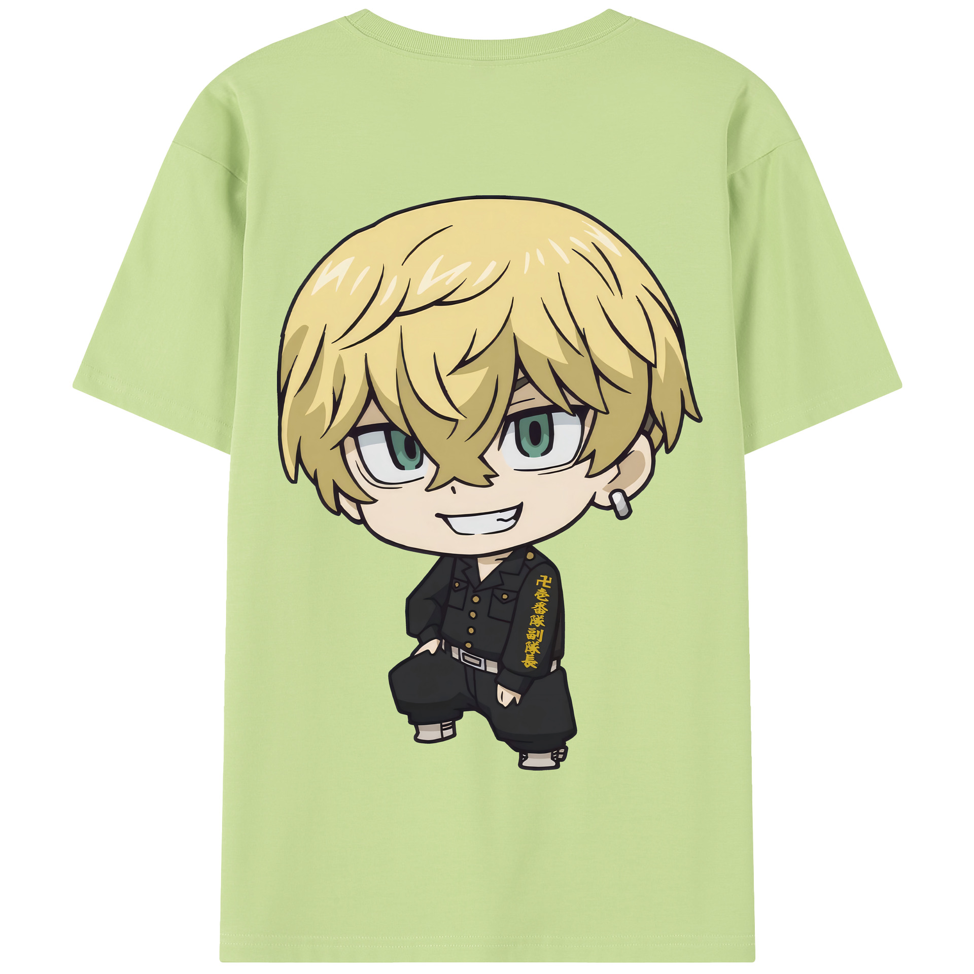 （画像用） 東京リベンジャーズ Tokyo Revengers 綿100％半袖Tシャツ（背面プリント）